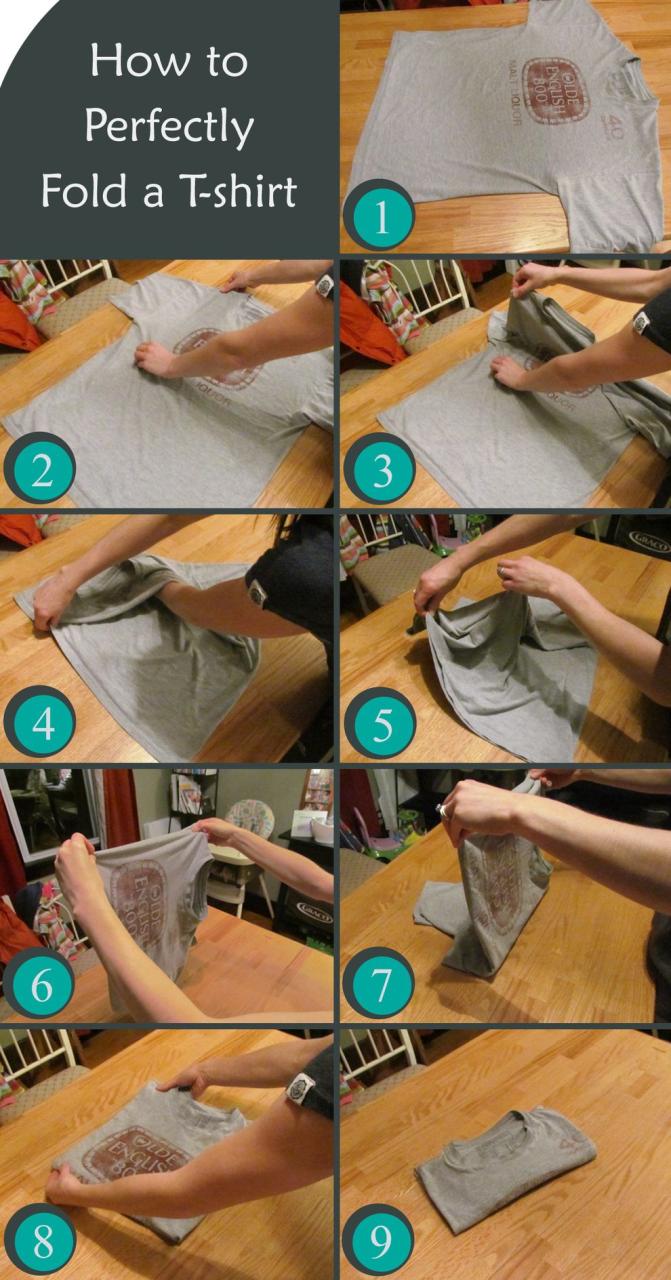 How To Fold A Shirt