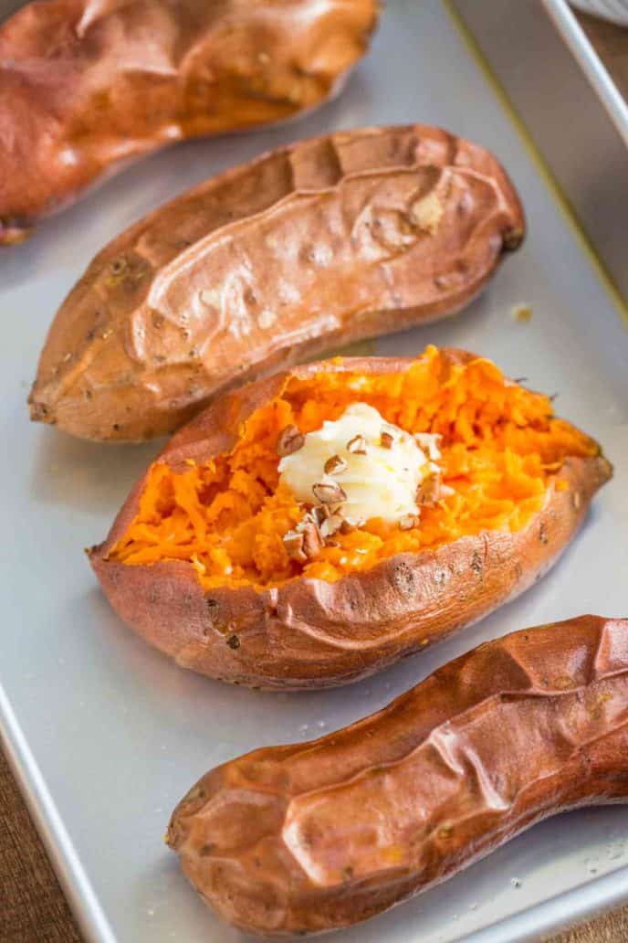 How To Bake Sweet Potatoes