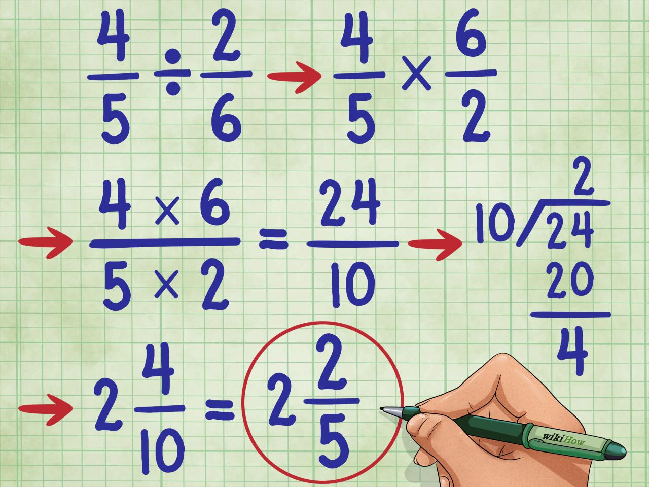 How To Divide Fractions