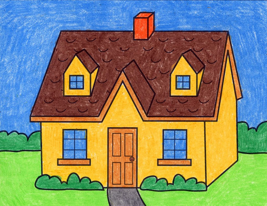 How To Draw A House