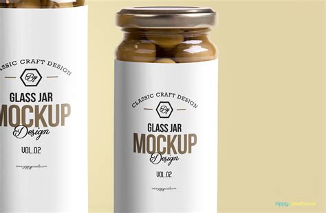 Free Clear Glass Jar with Sauce PSD Mockup Mockups 54.02 MB