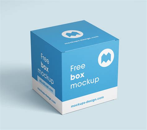 Free Display Box With Containers PSD Mockup Mockups 21.67 MB