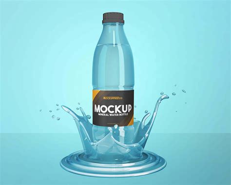 Free Drink Bottle PSD Mockup Mockups 26.5 MB