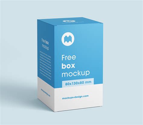 Free Glossy Box PSD Mockup Mockups 72.04 MB