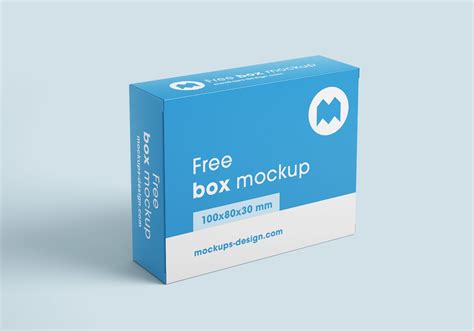 Free Glossy Box PSD Mockup Mockups 80.74 MB