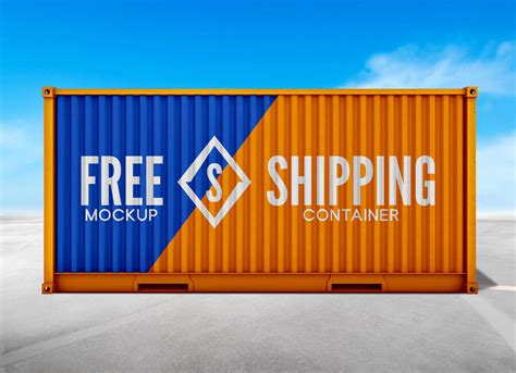 Free Glossy Container PSD Mockup Mockups 91.87 MB