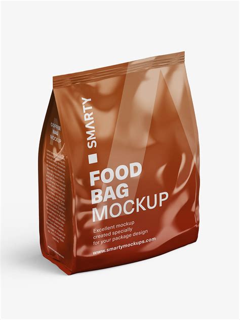 Free Glossy Food Bag PSD Mockup Mockups 106.37 MB