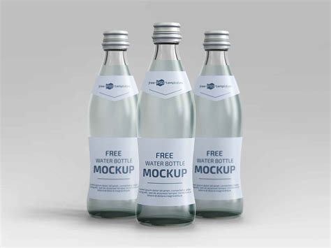 Free Glossy Plastic Bottle PSD Mockup Mockups 27.47 MB