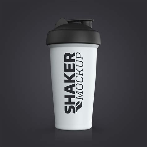 Free Glossy Shaker Bottle PSD Mockup Mockups 21.39 MB