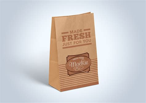 Free Kraft Snack Package PSD Mockup Mockups 79.83 MB