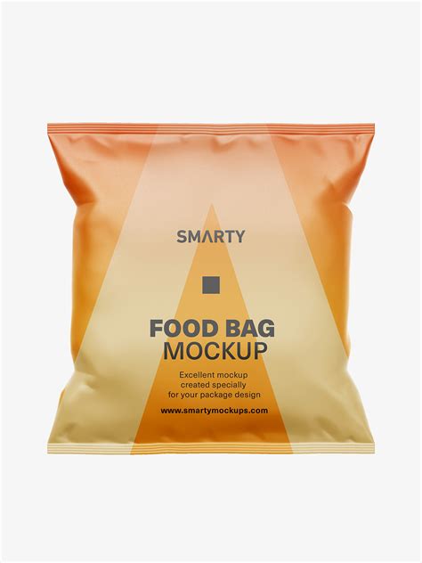 Free Matte Food Bag PSD Mockup Mockups 52.85 MB