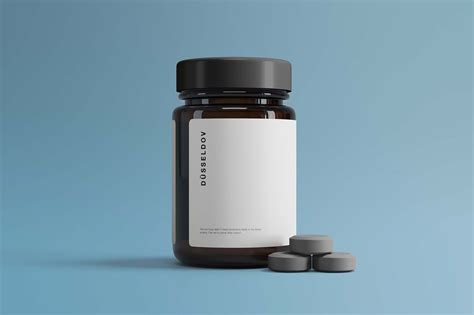 Free Matte Pills Bottle with Box PSD Mockup Mockups 31.74 MB