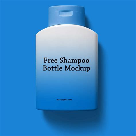 Free Matte Shampoo Bottle PSD Mockup Mockups 40.56 MB
