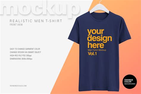 Free Men's Baggy T-Shirt PSD Mockup Mockups 56.21 MB