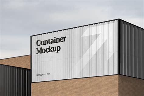 Free Metallic Container PSD Mockup Mockups 115.59 MB