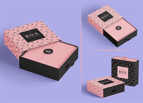 Free Opened Glossy Box PSD Mockup Mockups 104.7 MB