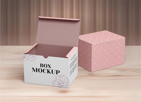 Free Opened Glossy Paper Box PSD Mockup Mockups 37.48 MB