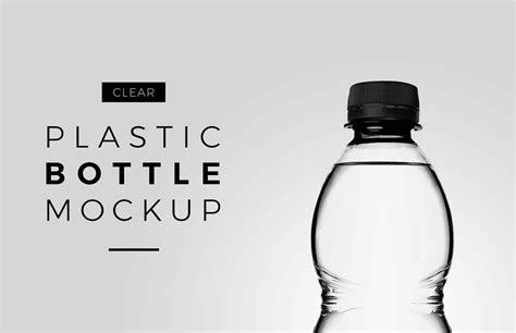 Free Plastic Bottle PSD Mockup Mockups 13.25 MB