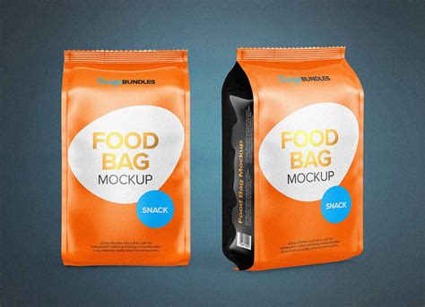 Free Plastic Food Bag PSD Mockup Mockups 45.17 MB