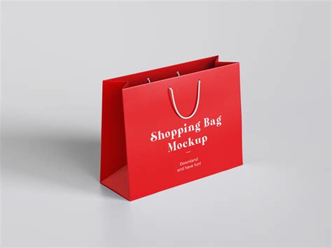 Free Shopping Bag PSD Mockup Mockups 48 MB