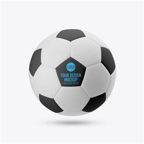 Free Soccer Ball PSD Mockup Mockups 63.21 MB