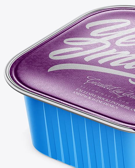 Free Square Matte Cup with Foil Lid PSD Mockup Half Side View High-Angle Shot Mockups 79.6 MB