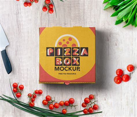 Free Two Pizza Textured Paper Boxes Mockups 34.47 MB