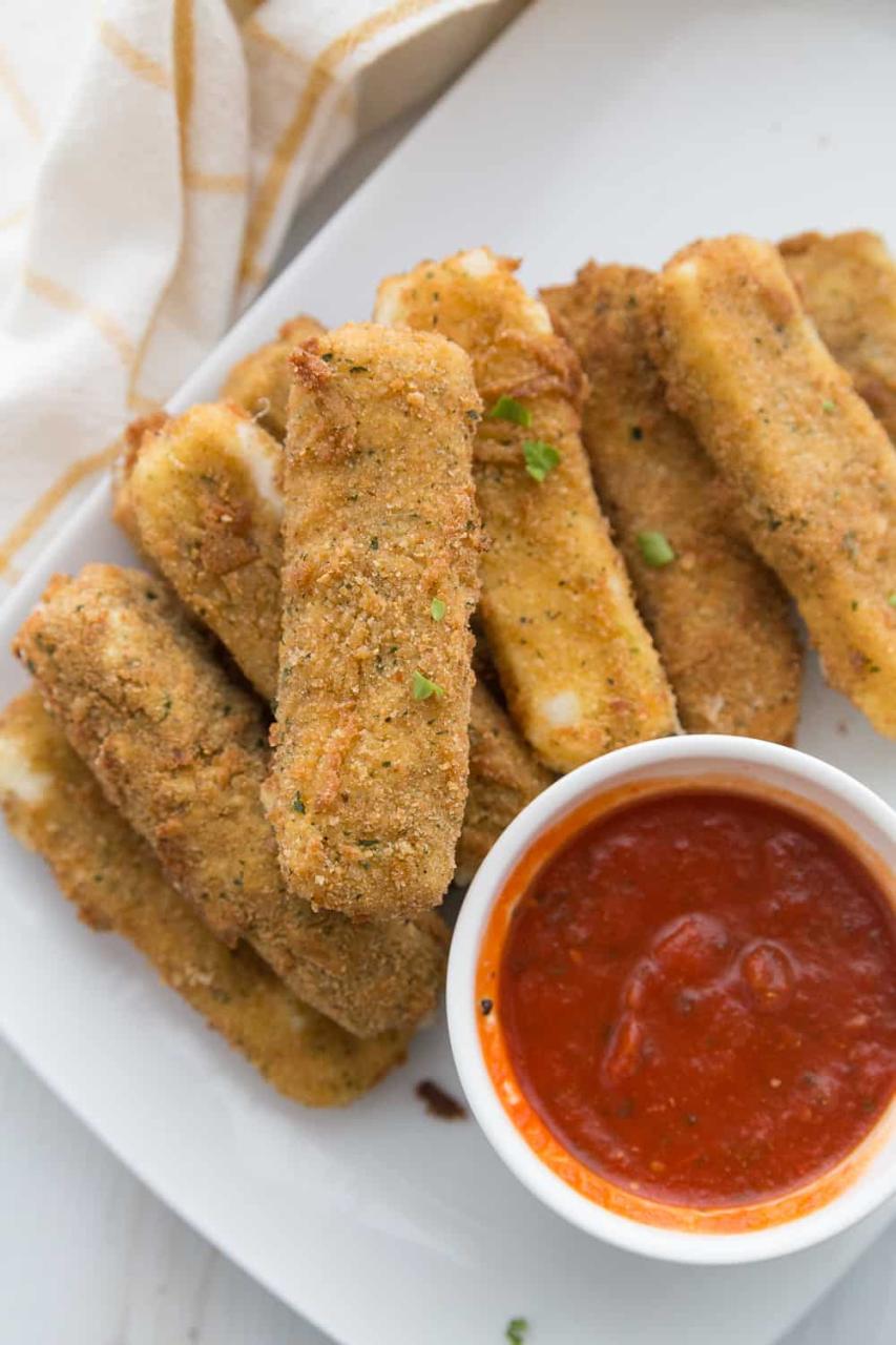 How To Make Mozzarella Sticks