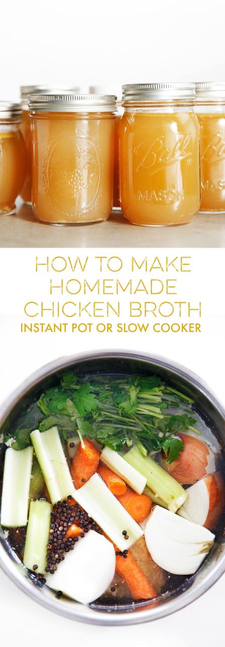 How To Make Chicken Broth