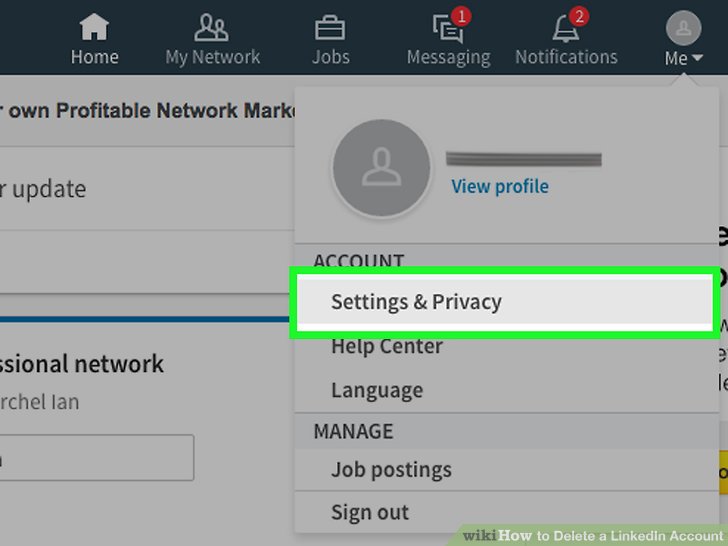 How To Delete Linkedin Account