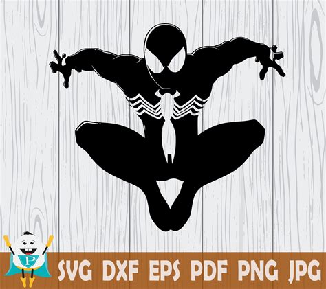 83+ Black Spiderman Svg Spider Man SVG Black SpiderMan Spider Man Silhouette | Etsy