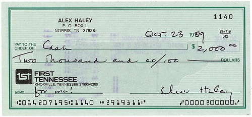 How To Cash A Check