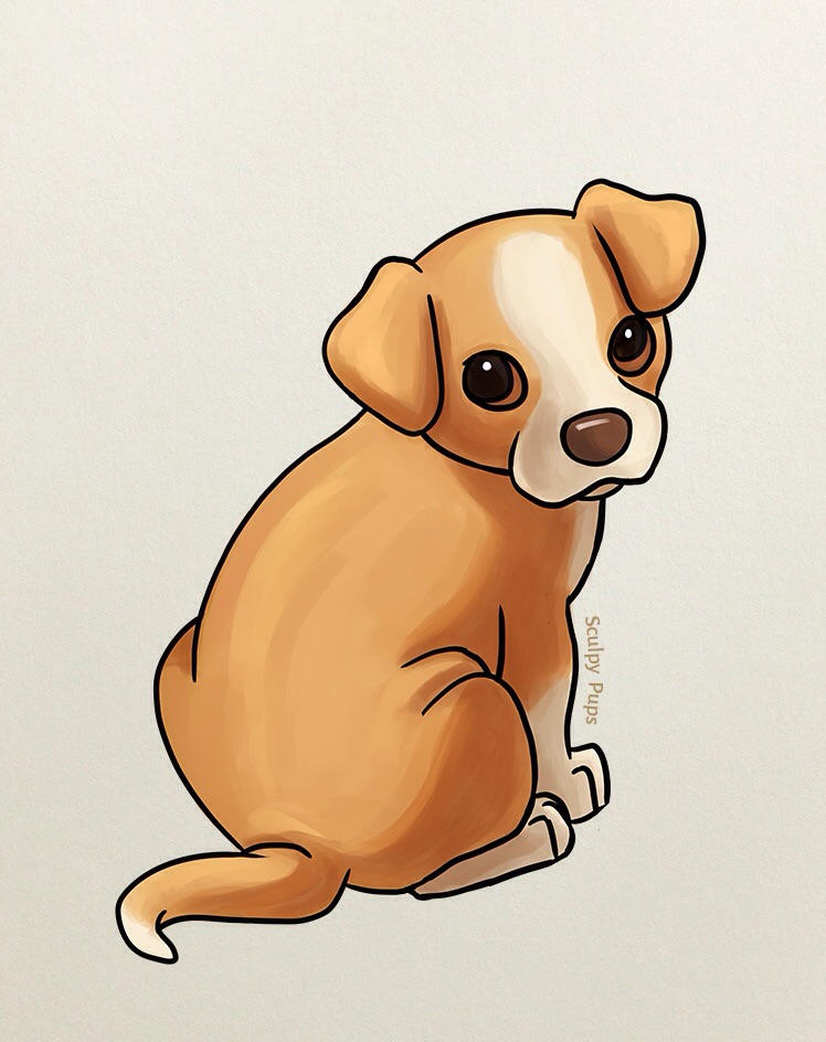 How To Draw A Puppy