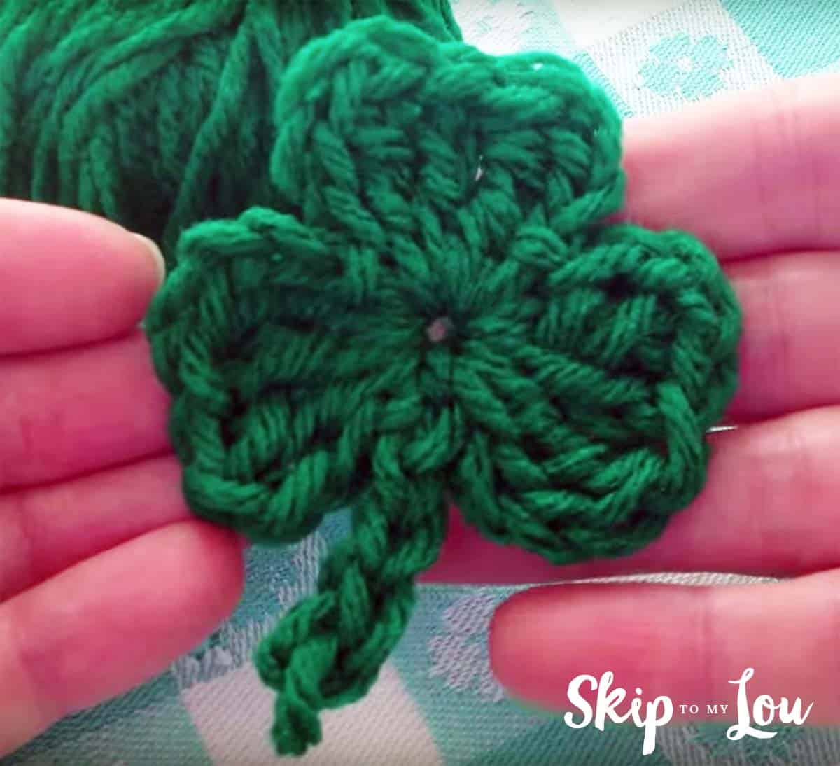 How to Crochet a Shamrock: Free Pattern