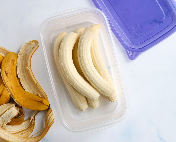 How To Freeze Bananas