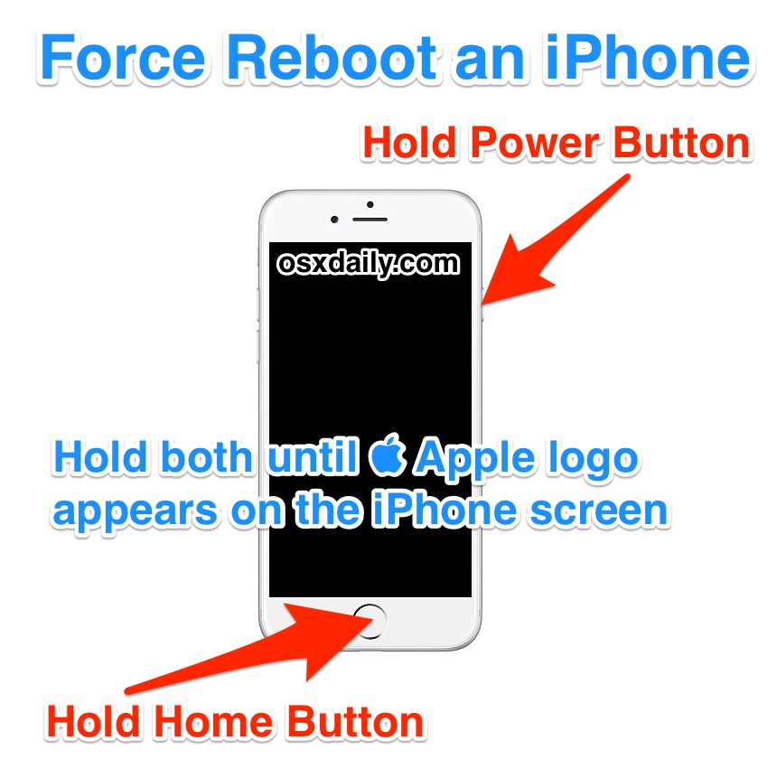 How To Reboot Iphone