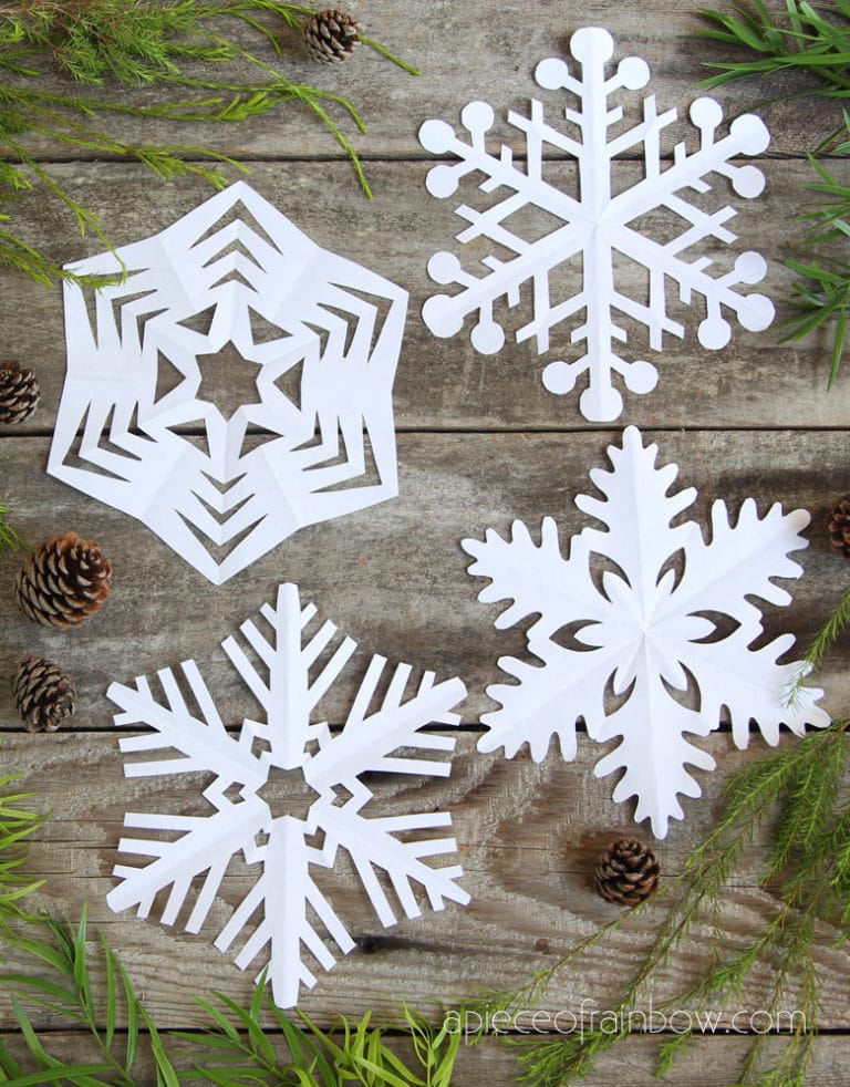 How To Make Paper Snowflakes