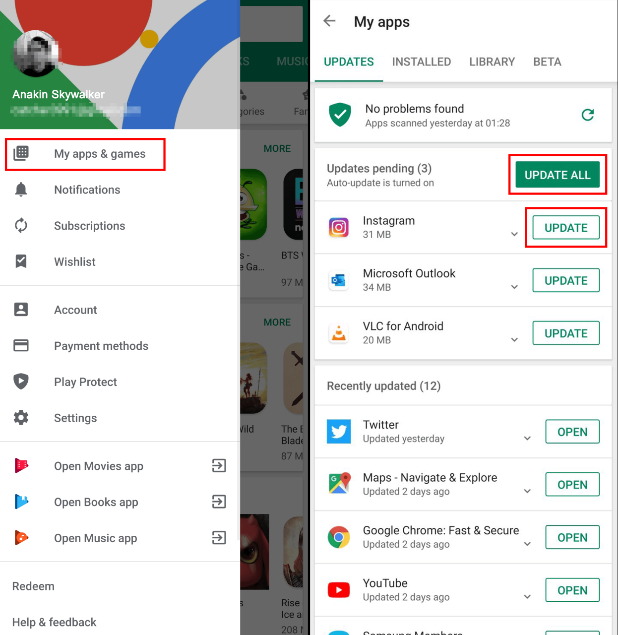 How To Update Apps