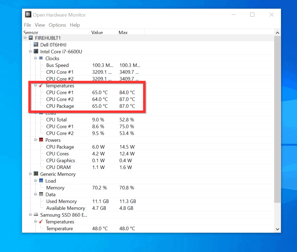 How To Check Cpu Temp