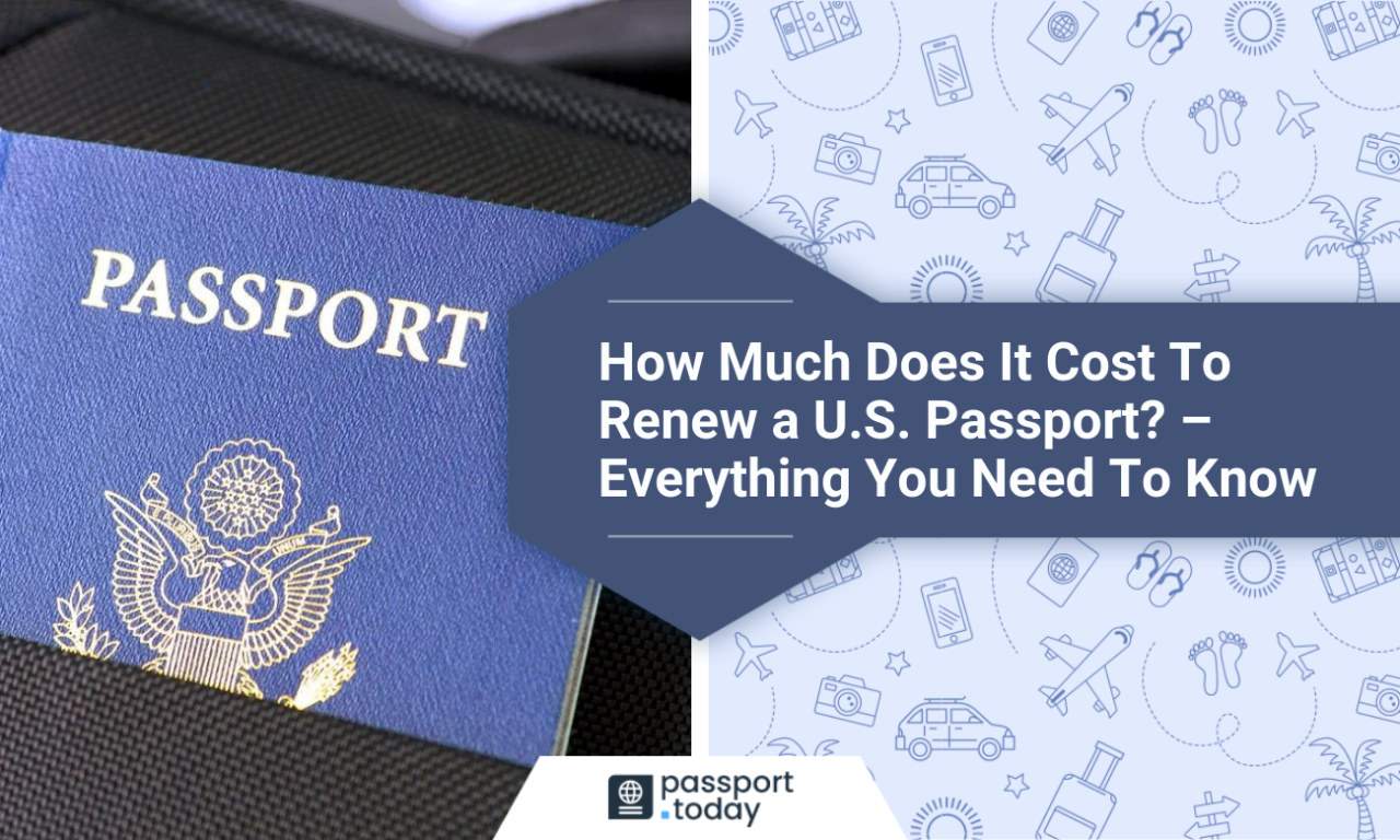 How Much To Renew Passport