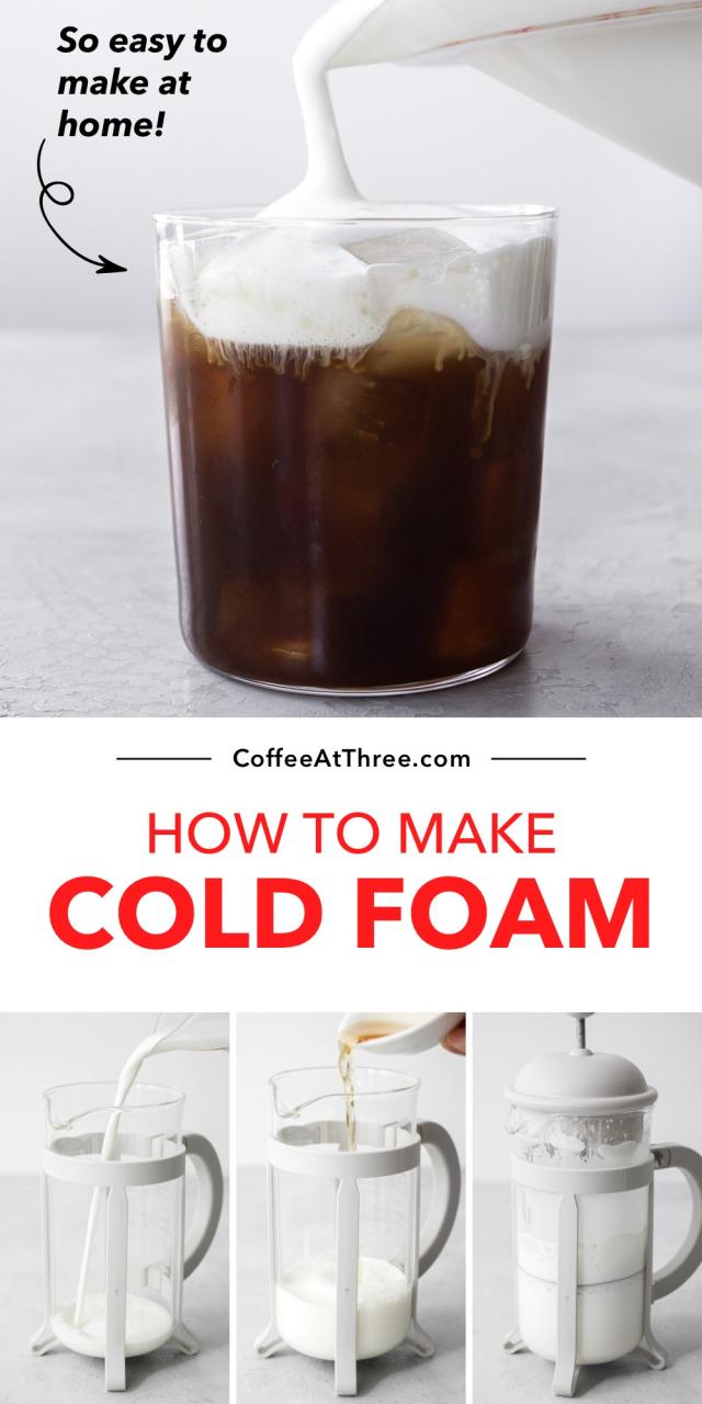 How To Make Cold Foam