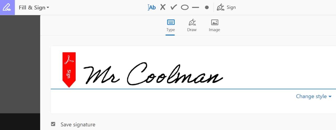 How To Sign A Pdf