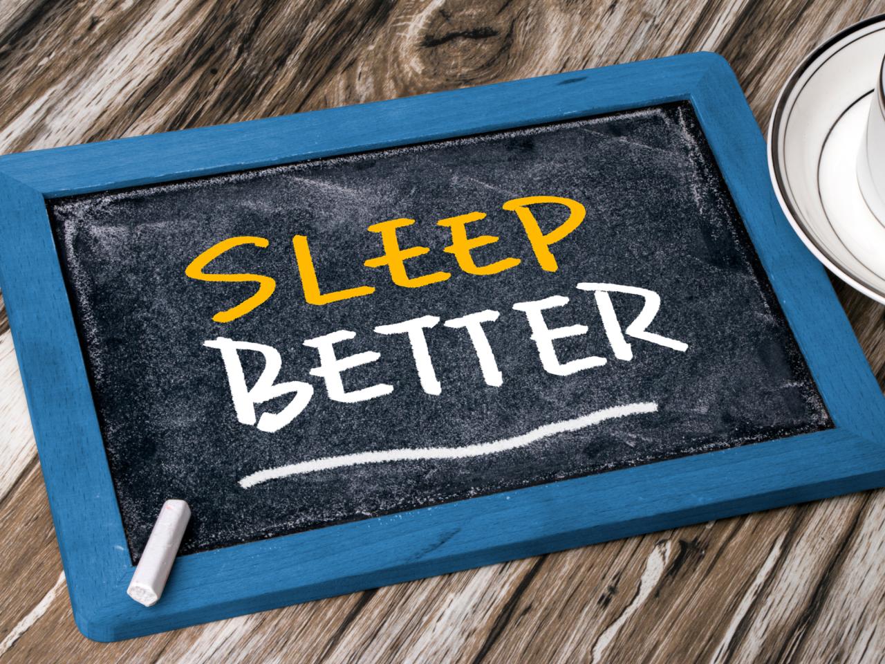 How To Sleep Better