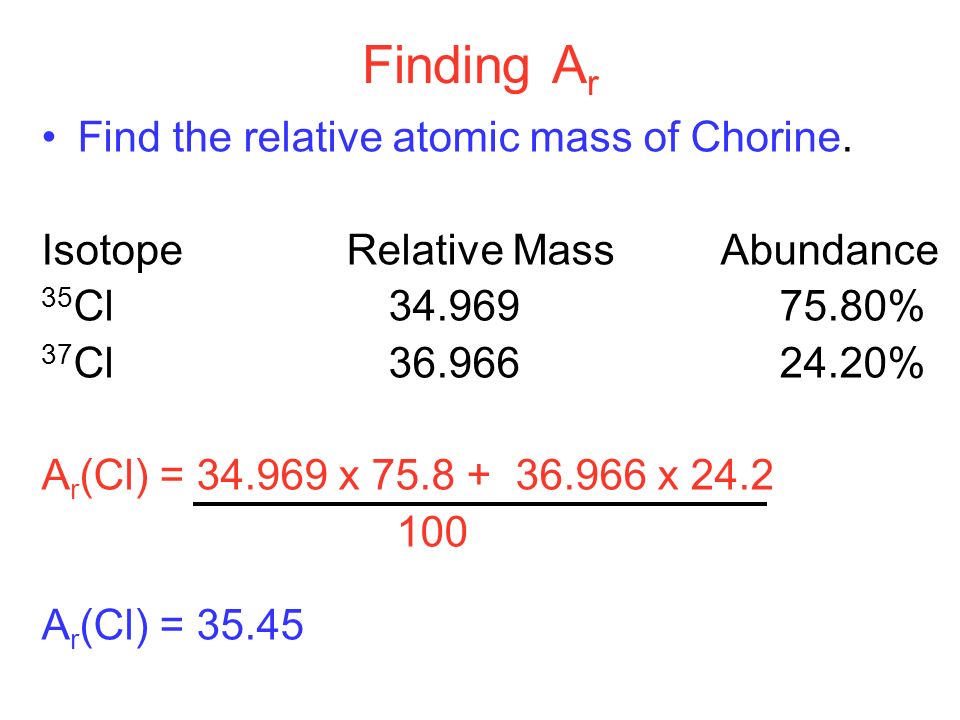 How To Find Mass