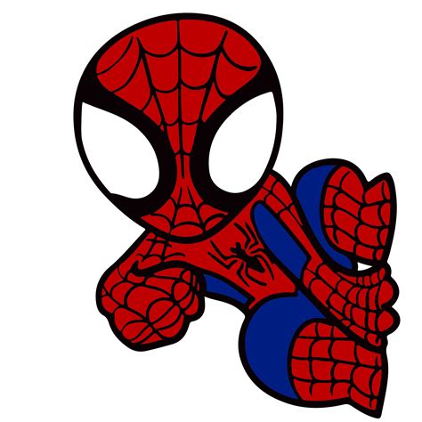 77+ Spiderman Chibi Svg Chibi Spiderman Instant Digital Download SVG/DXF/PNG for - Etsy