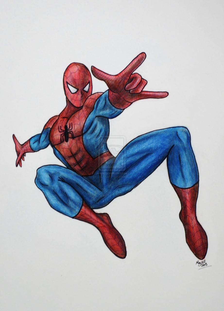 How To Draw Spiderman