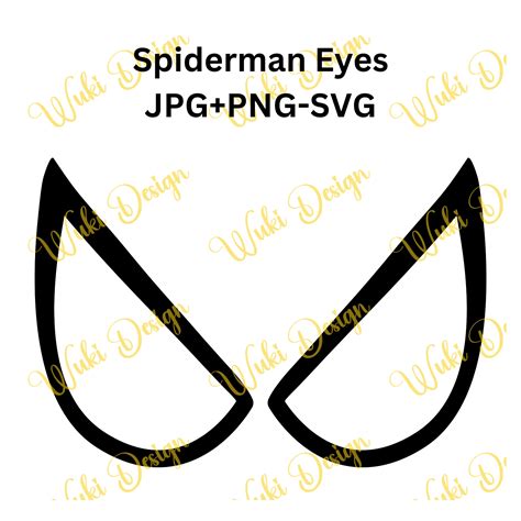 12+ Spiderman Eyes Svg Free HD Spiderman black eyes PNG | Citypng