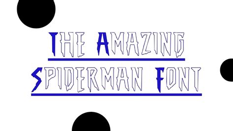 98+ Spiderman Font Svg Free Amazing Spider-Man font download - Famous Fonts