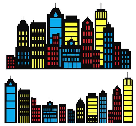 92+ Spiderman Skyline Svg Cityscape clipart spiderman building