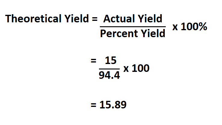 How To Find Theoretical Yield